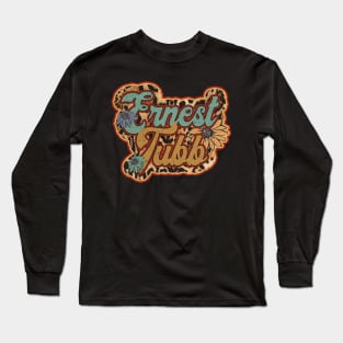 Vintage Ernest Proud Name Tubb Personalized Birthday Retro Long Sleeve T-Shirt